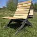 Розкладне дерев'яне крісло для виїзду на природу, пікніка  фото 4