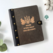 Notepad with cover in Ukrainian style