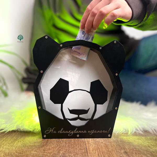 Original piggy bank for money Panda