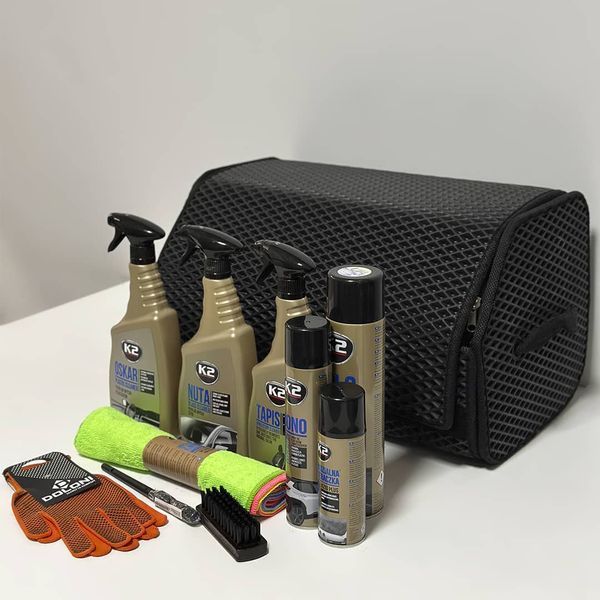Gift cosmetic bag for car "Expert" 1 with car organizer