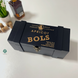 Wooden packaging for elite alcohol with engraving