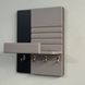 Designer mini wall key holder with shelf
