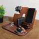 Wooden stand for small items and telephone, gift for boss