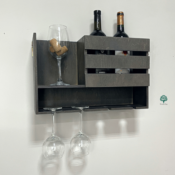 Shelf for glasses and wine Lounge