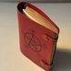 A5 leather notebook with engraving