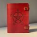 A5 leather notebook with engraving
