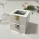 Wedding ring box with engraving "Tenderness"