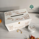Custom wedding decor: money chest and ring box