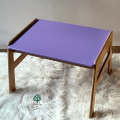 Small table for a child in bright colors