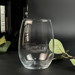 Склянка для вина з гравіюванням логотипа, корпоративний подарунок