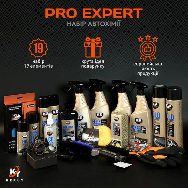 Professional set of auto chemical goods as a gift "Pro Expert" 2