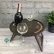 Wine table with folding legs for a gift