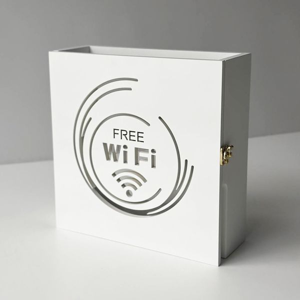 Wall shelf (box) for WI-FI router