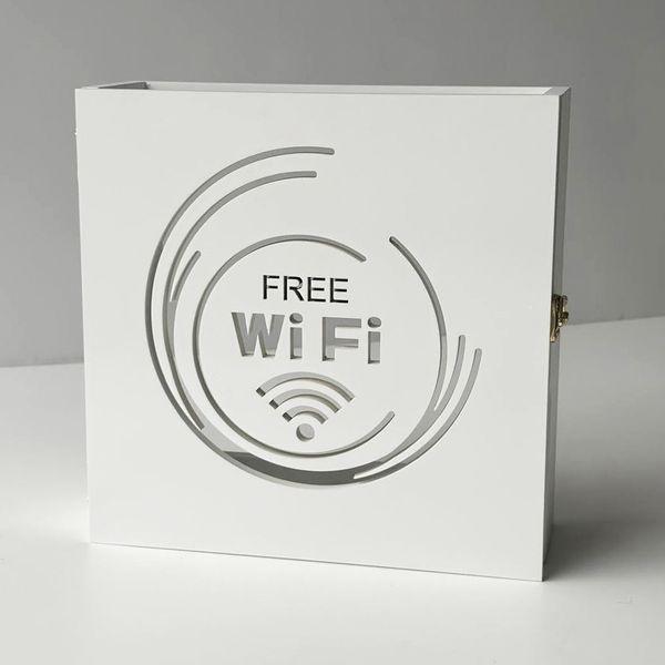 Wall shelf (box) for WI-FI router