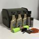 Gift cosmetic bag for car with organizer khaki color "Expert" 1