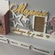 Personalized medal holder for dancing and swimming for a girl