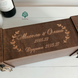 Капсула деревянная с именами для винной церемонии фото 3