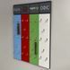 Wall mounted key holder for storing keys for an enterprise