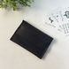 Leather business card holder with engraving