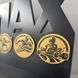Personalized medal holder for various sports for a boy