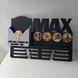 Personalized medal holder for various sports for a boy