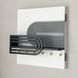 Designer wall key holder on a wooden shield