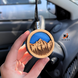 Aroma for the car on a wooden pendant