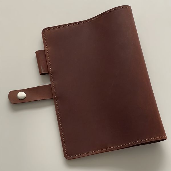 Leather cover for a military diary A5