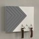 Designer wooden key holder for shield