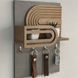 Designer wall key holder in trendy colors