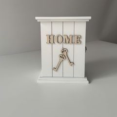 Key holder organizer with a door