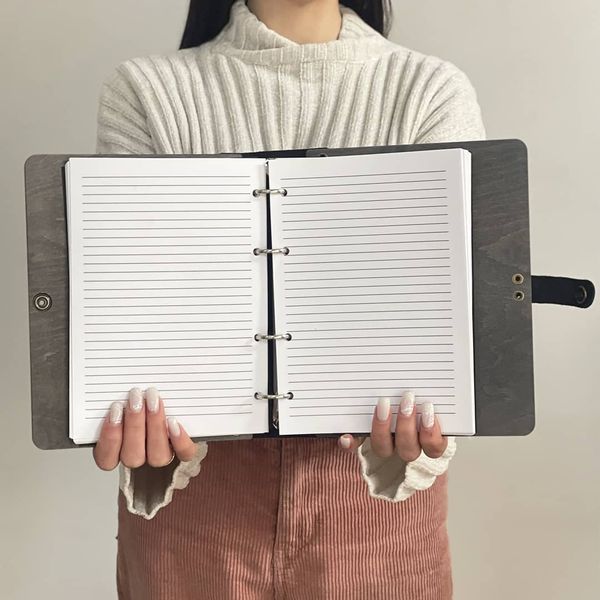 Notebook with engraving as a gift for a military doctor