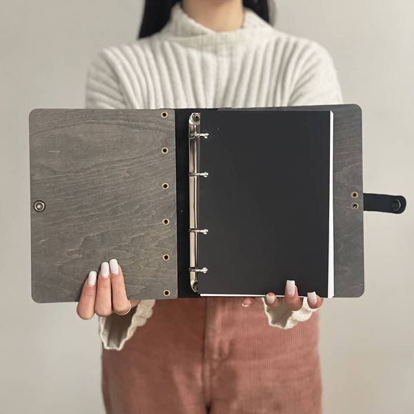 Notebook with engraving as a gift for a military doctor