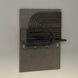 Designer wall key holder in dark colors