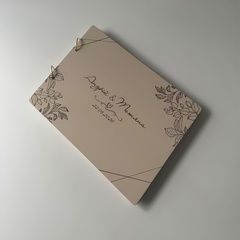 Wedding album for guests' wishes