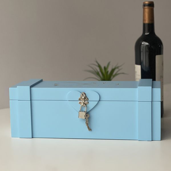 Blue Wedding Time Capsule