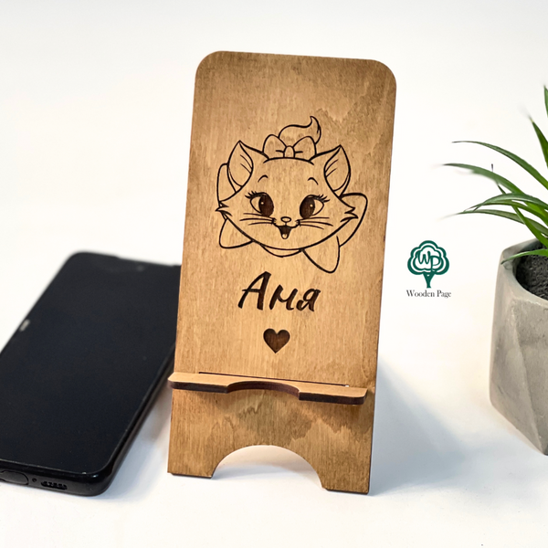 Personalized phone stand
