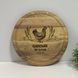 Kitchen board with logo for butcher shop