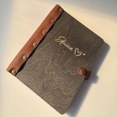 A personalized notebook for a woman as a gift