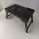 Laptop desk with engraving for a man