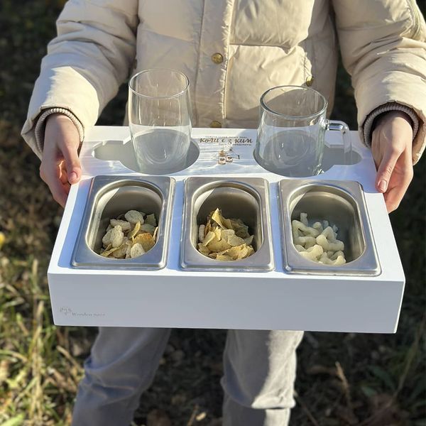 Піднос для пива і снеків на подарунок