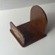 Book stand with engraved inscription