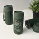 Thermal mug for a military man in green