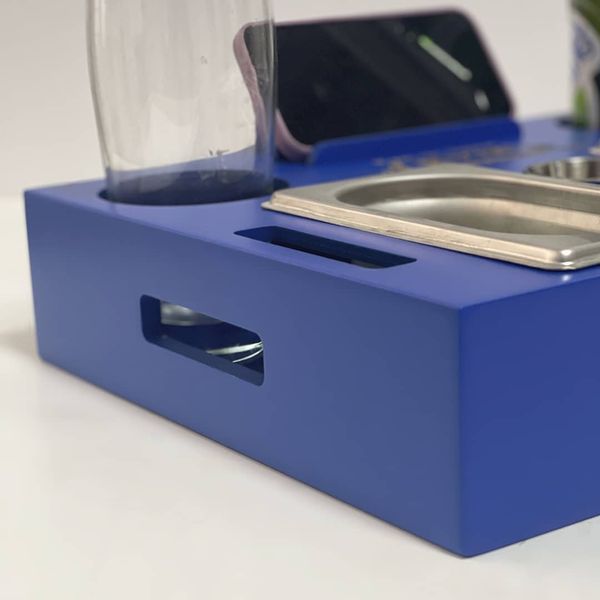 Kumu beer tray in blue