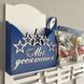 Personalized medal holder for karting for a boy