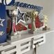 Personalized medal holder for karting for a boy