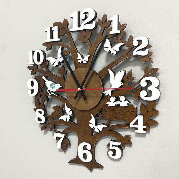 Designer wall clock for the bedroom
