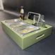 Beer and snack tray with interesting engraving