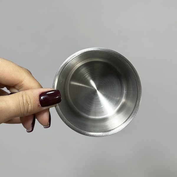 Metallic paint with carabiner with deer antler engraving