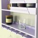 Designer shelf for alcohol and glasses Glory